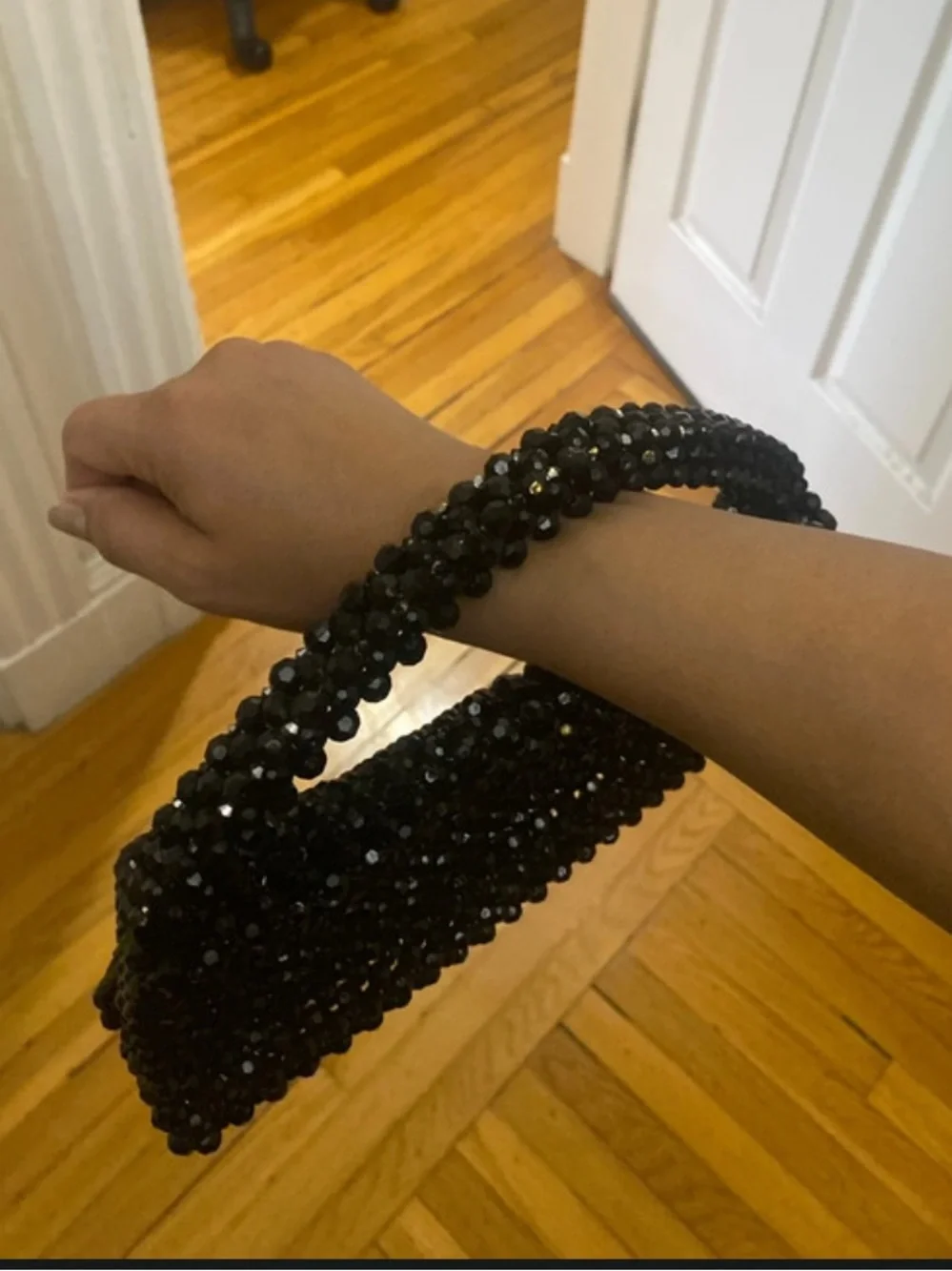 Handmade Beaded Clutch Evening Bag women's purse
